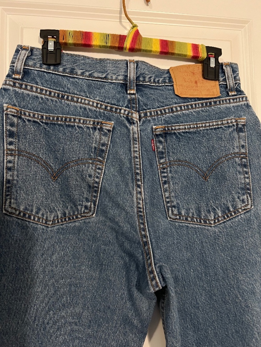 Vtg Levi's 512 Slim Fit Tall Mom Jeans